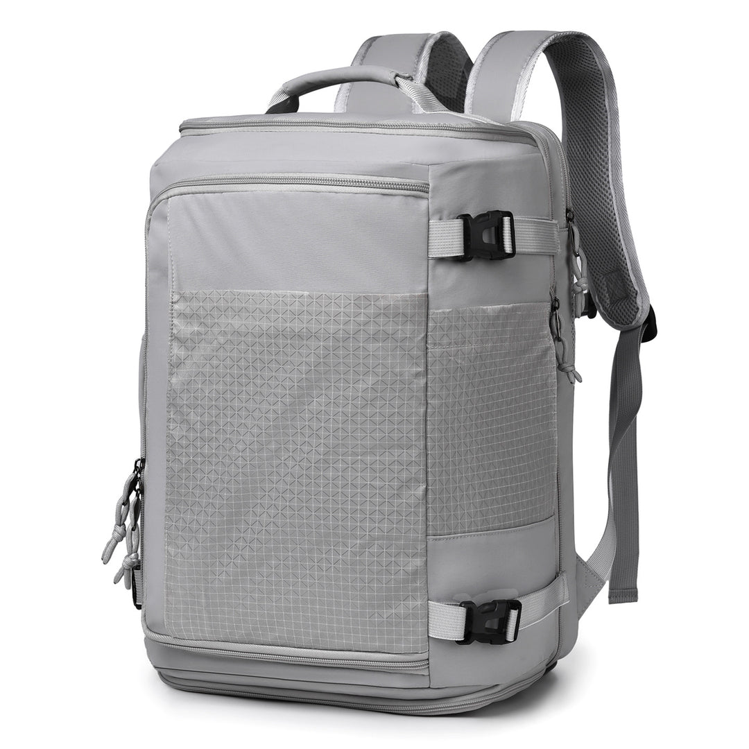 Versatile Tech-Enhanced Travel Backpack Bowlift