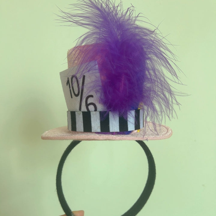 Unisex nan more patriotic mini cylinder headband for carnival and themed parties Bowlift