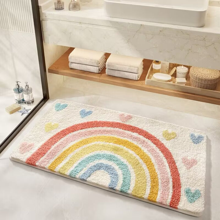 Absorbent Bathroom Comfort Mat Bowlift