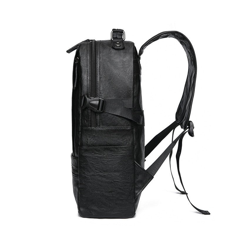 Premium Leather Backpack Bowlift