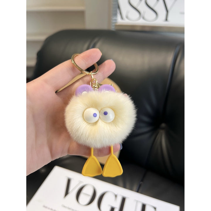 Cute Plush Character Keychain Set Bowlift