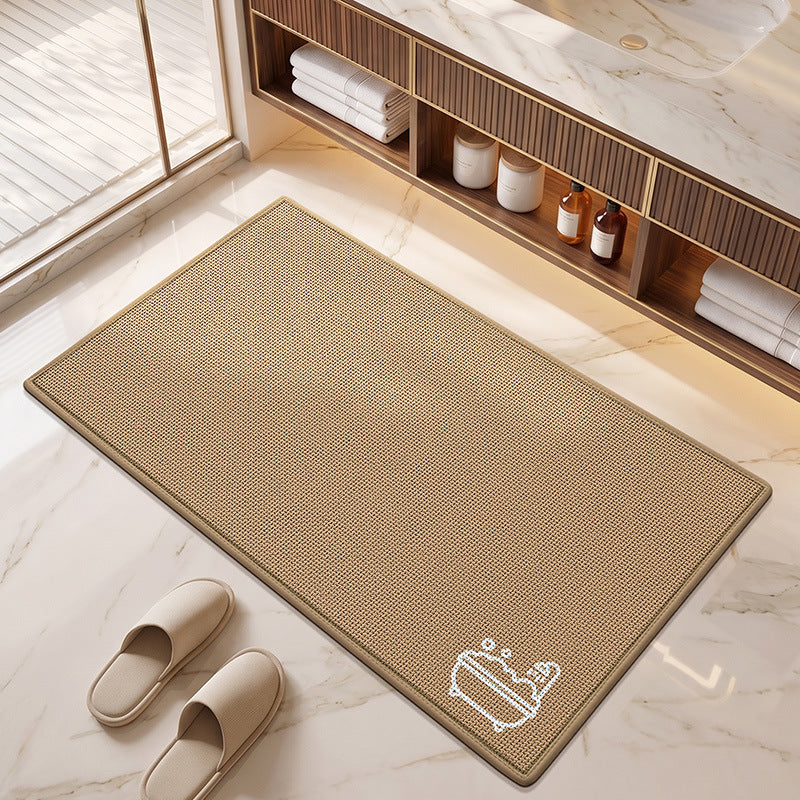 Textured Non-Slip Bathroom Mat Bowlift