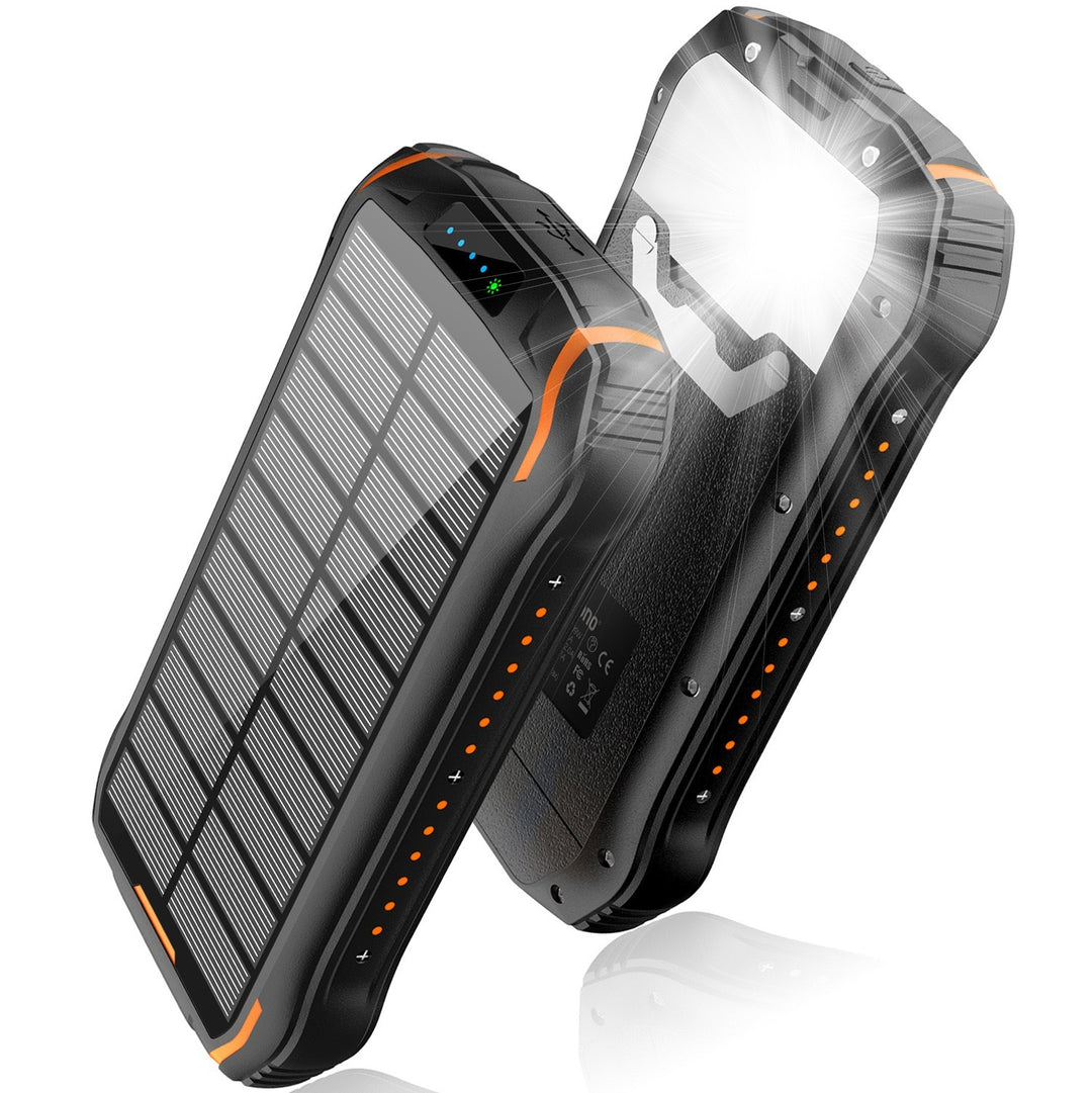Solar Powerbank with Waterproof Housing and SOS Function Bowlift