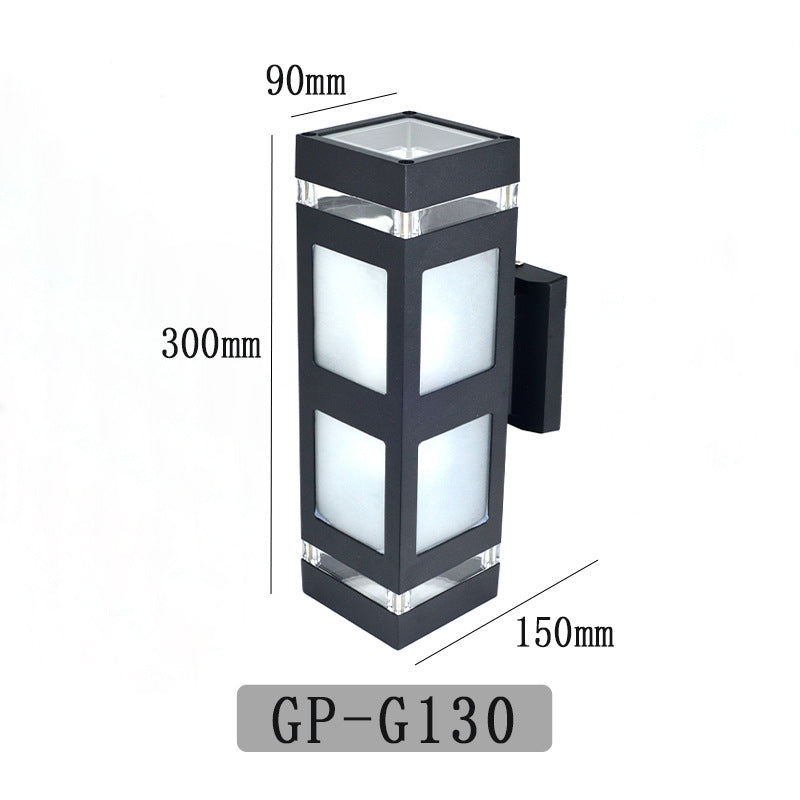 Contemporary Outdoor LED Wall Sconce