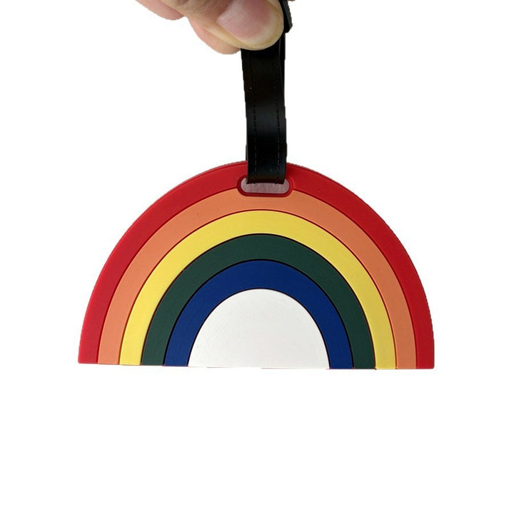 Silicone Rainbow Luggage Tag Bowlift