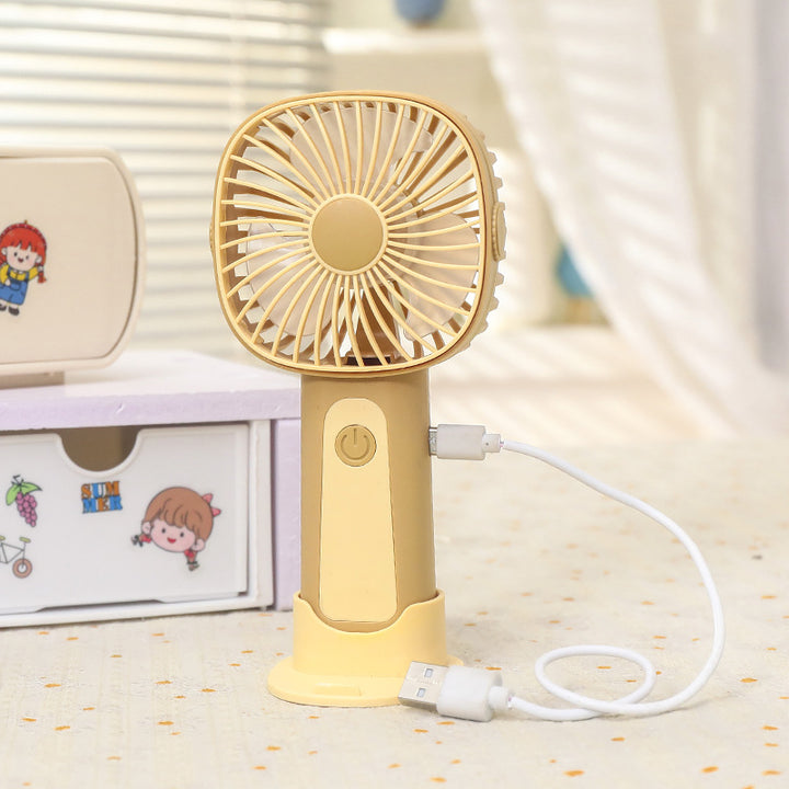 Women's Portable USB Hand Fan with Adjustable Tilt Angle Bowlift