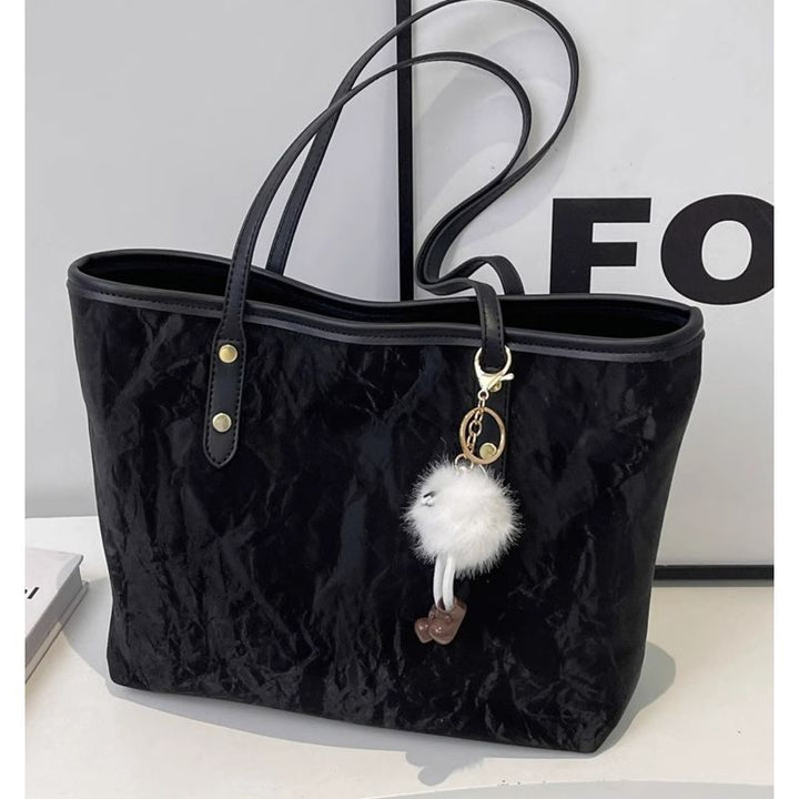Modern Textured Tote Bag Bowlift