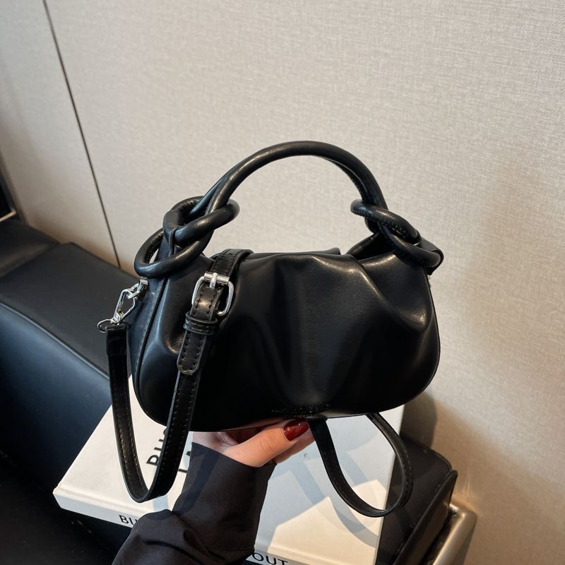 Chic Knotted Handle Handbag Bowlift