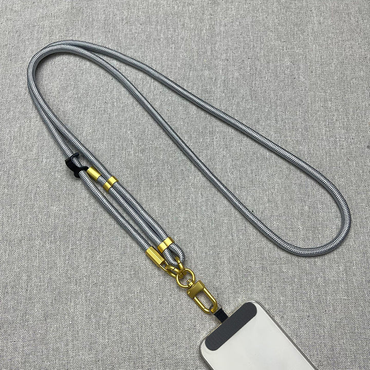 Elegant Braided Phone Lanyard Bowlift