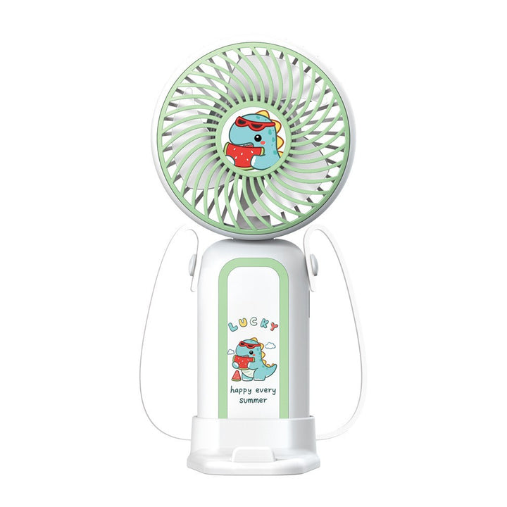 Creative Cartoon Design Handheld Fan Bowlift
