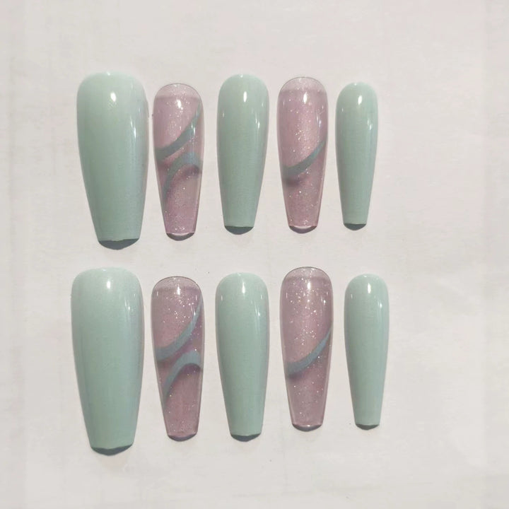 Long Stiletto Nail Art Bowlift