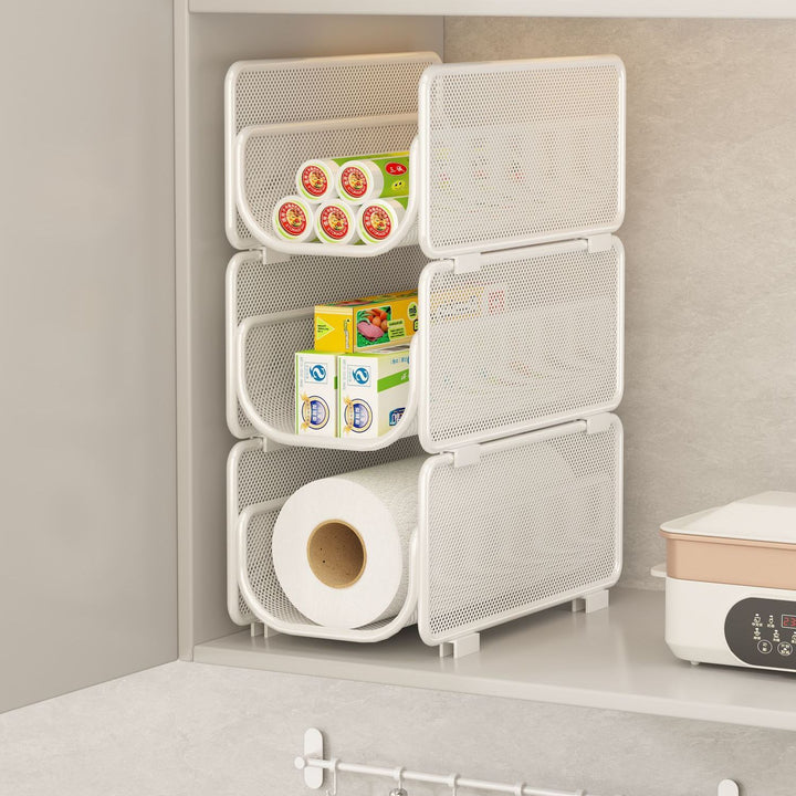 Versatile Under-Shelf Storage Basket Bowlift