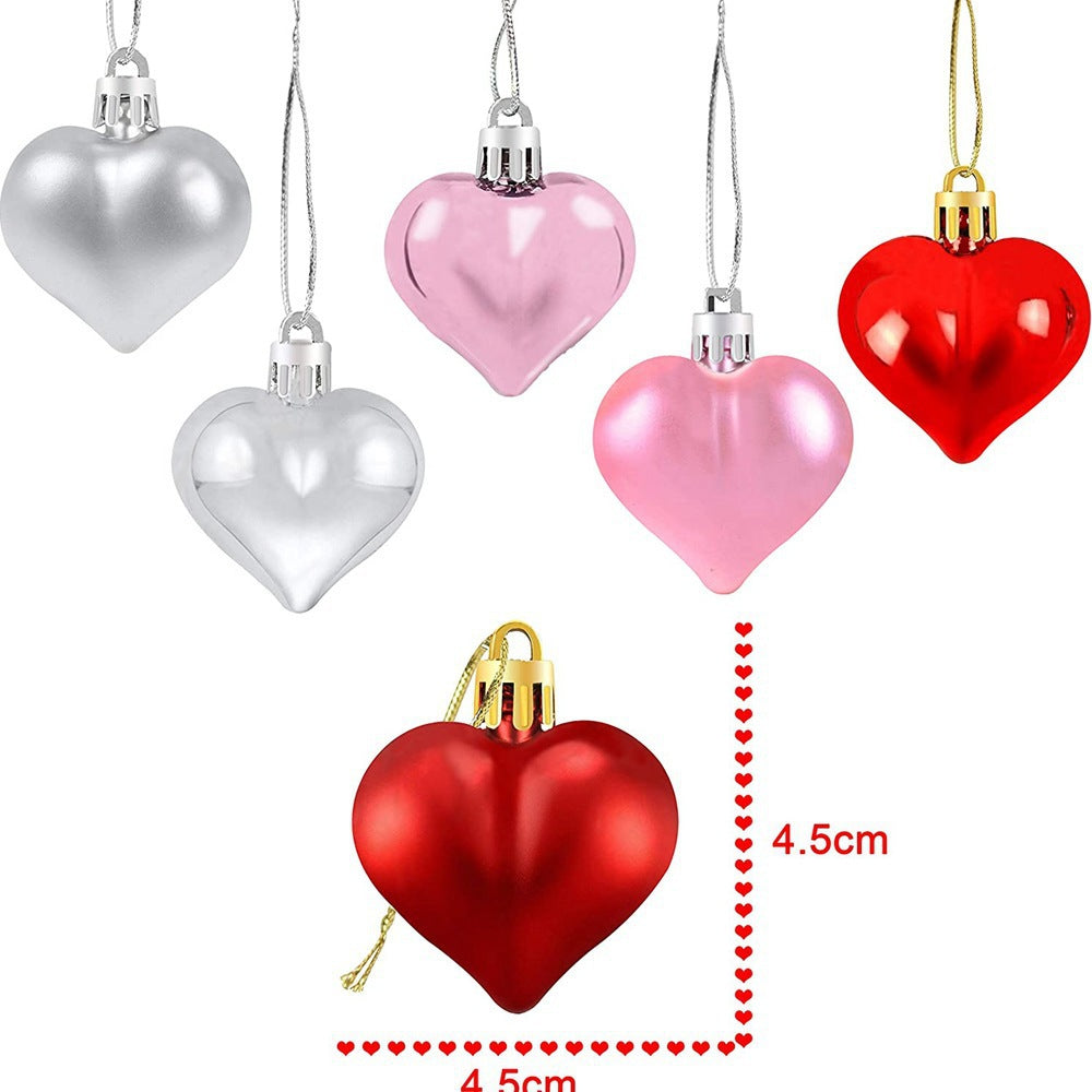 Heart-Shaped Decorative Ornaments Bowlift