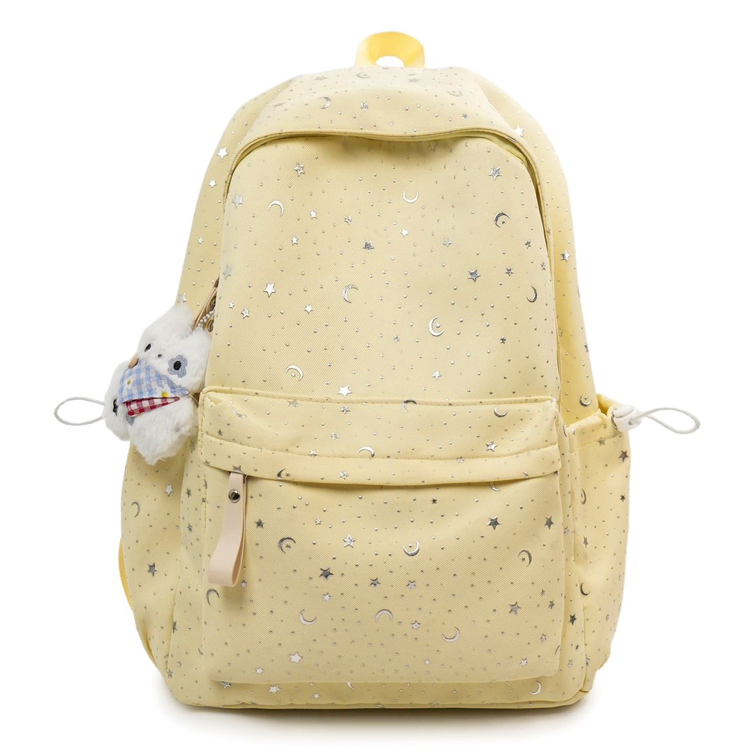 Whimsical Star-Patterned Backpack Bowlift