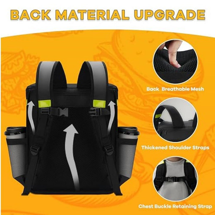Women Multi-functional Cooler Bag with Integrated Insulation and Compartments Bowlift