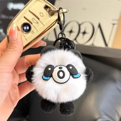 Cute Plush Keychain Accessory Bowlift