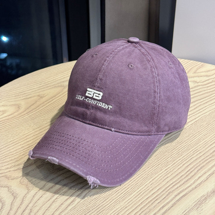 Men's Vintage Distressed Baseball Cap Bowlift