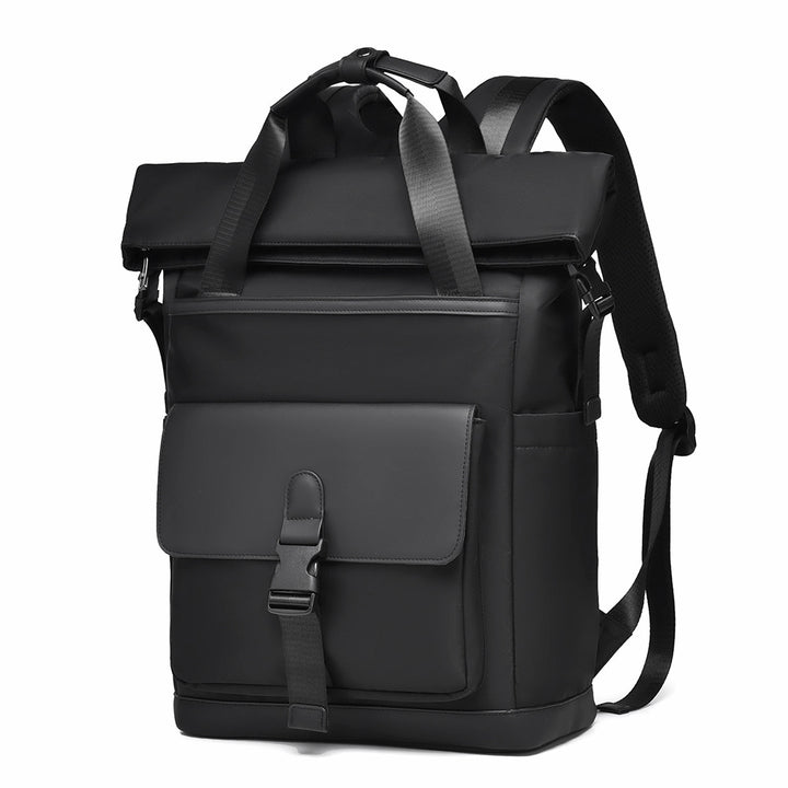 Modern Roll-Top Waterproof Backpack Bowlift
