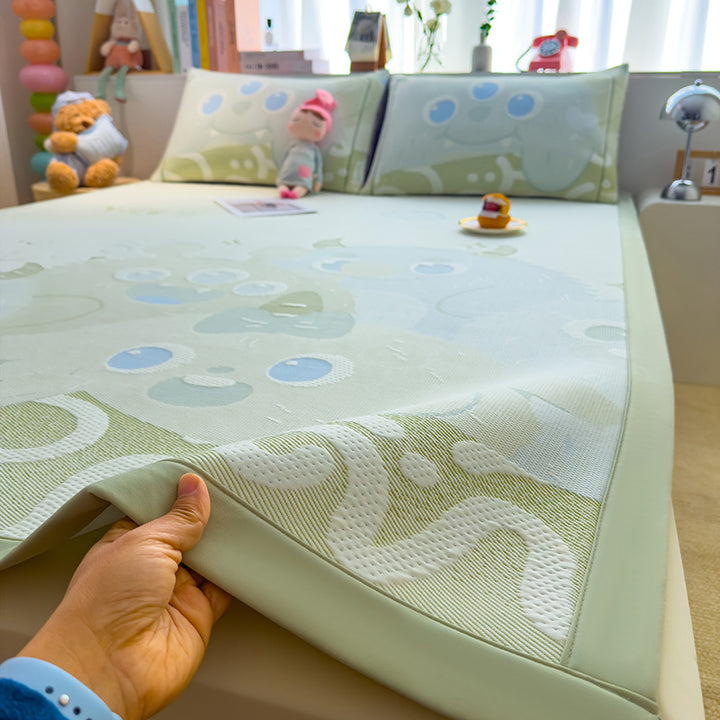 Playful Rainbow Mattress Protector