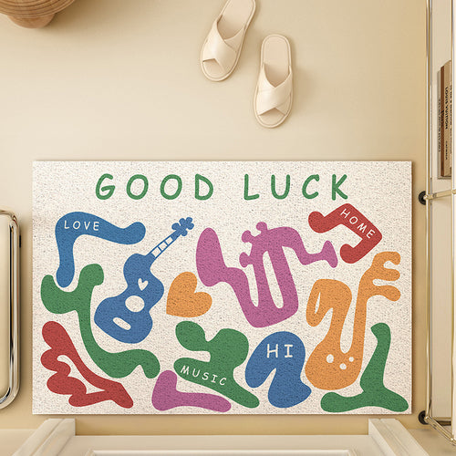 Artistic Message Doormat