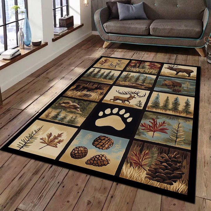 Decorative Area Rug Bowlift