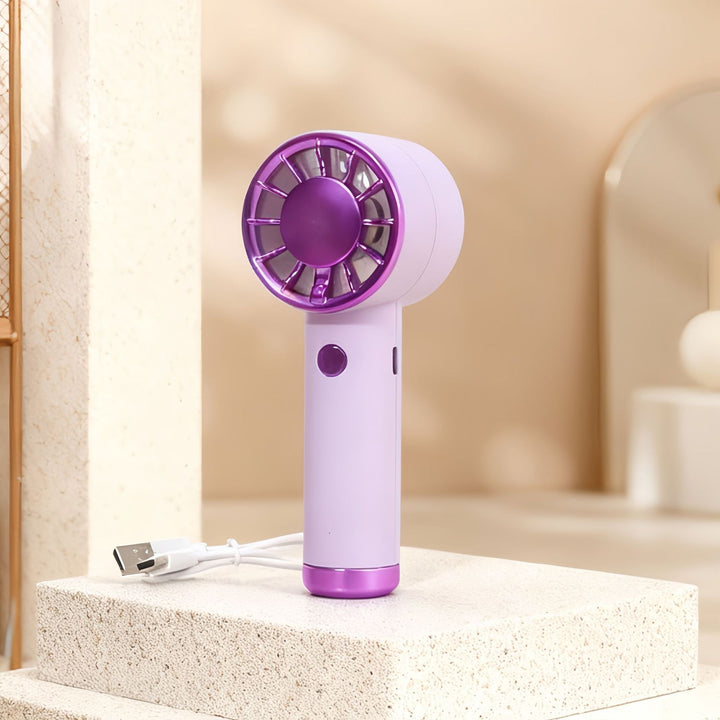 Women Portable Hand Fan with powerful battery technology and elegant design Bowlift