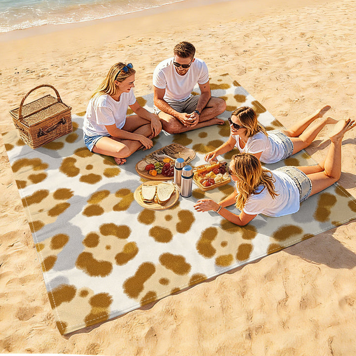 Mandala Design Beach Mat Bowlift