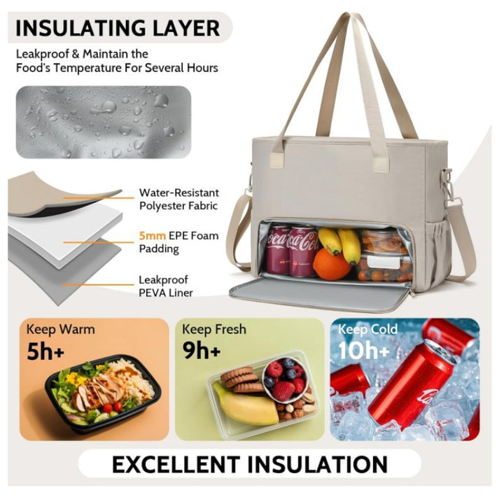 Insulated Multifunctional Cooler Bag Bowlift