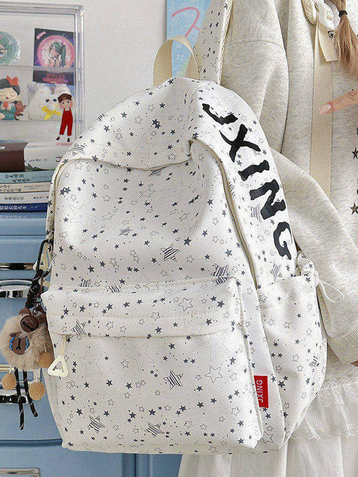 Starry-Themed School Backpack