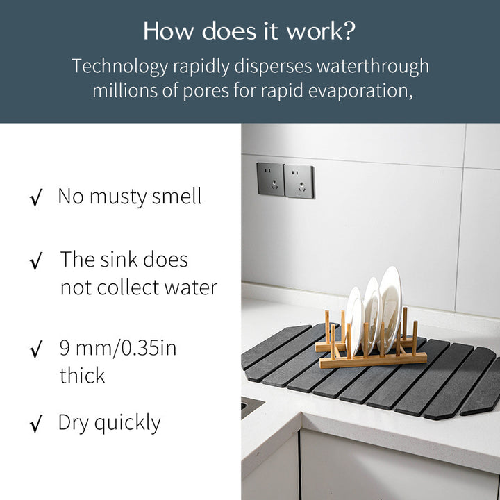 Kitchen Drying Mat Bowlift