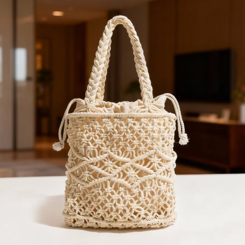 Macrame Shopping Bag Bowlift
