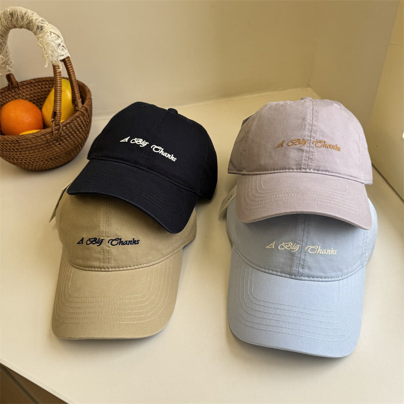 Women's Classic Embroidered Cotton Baseball Cap Bowlift