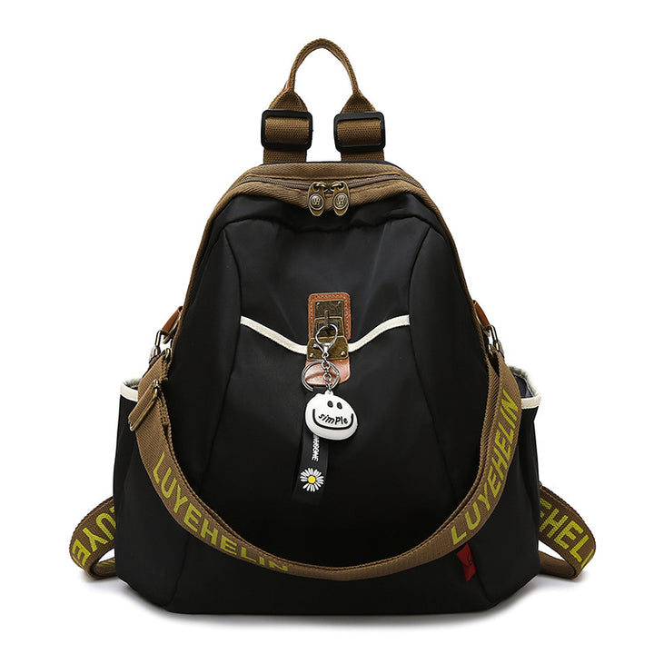 Artistic Floral Patterned Backpack Bowlift