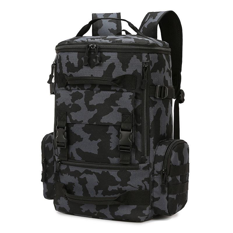 Versatile Camo Hiking Backpack Bowlift