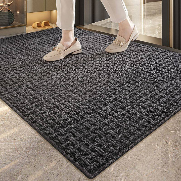 Textured Geometric Area Rug Bowlift