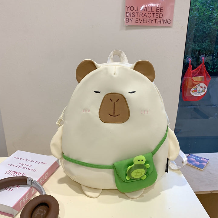 Backpack with Unique Animal Design and Many Compartments Bowlift