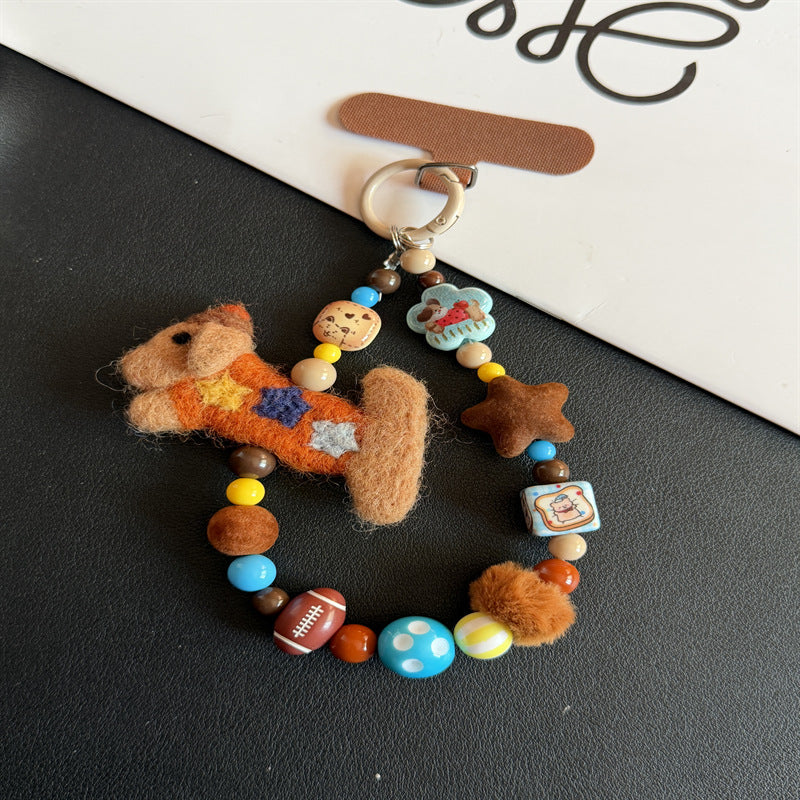 Playful Character-Themed Keychain Bowlift
