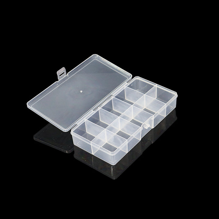 Multi-Sectional Craft Supplies Storage Box Bowlift