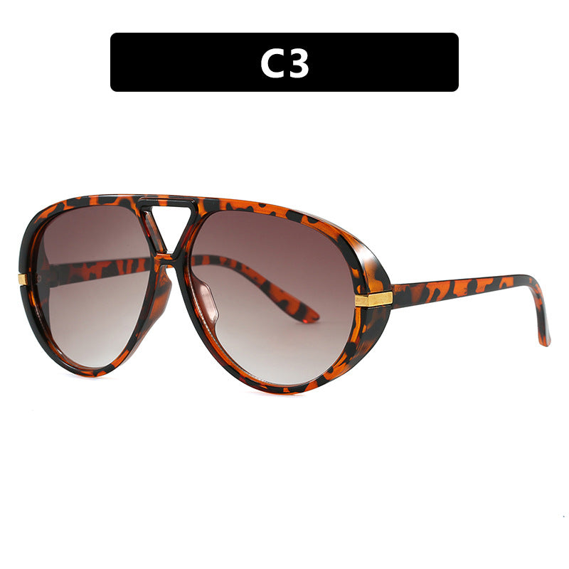 Women's fashionable large sunglasses with elegant frame and protective lenses Bowlift