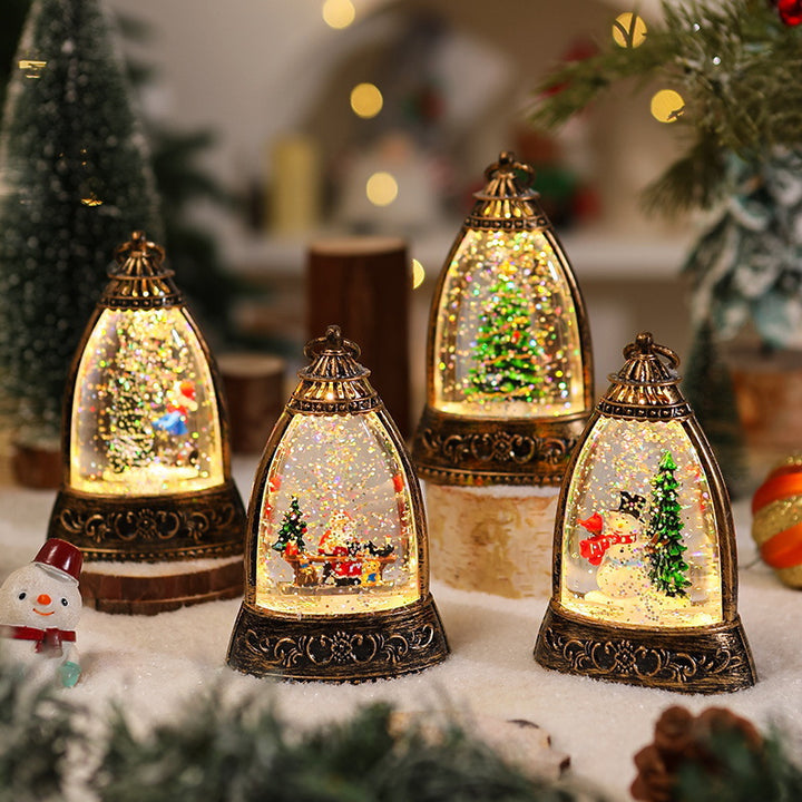 Nostalgic Snow Globe Lantern Bowlift