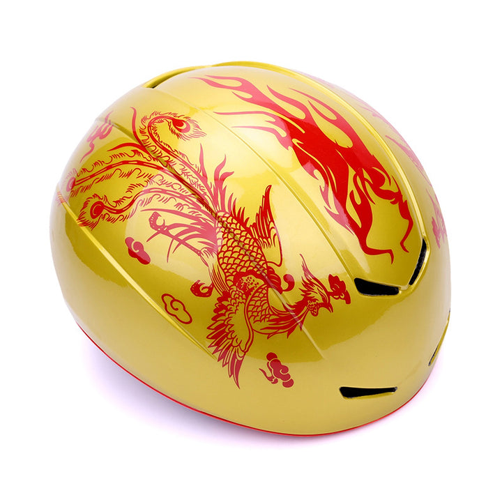 Decorative Fantasy Design Cycling Helmet Bowlift