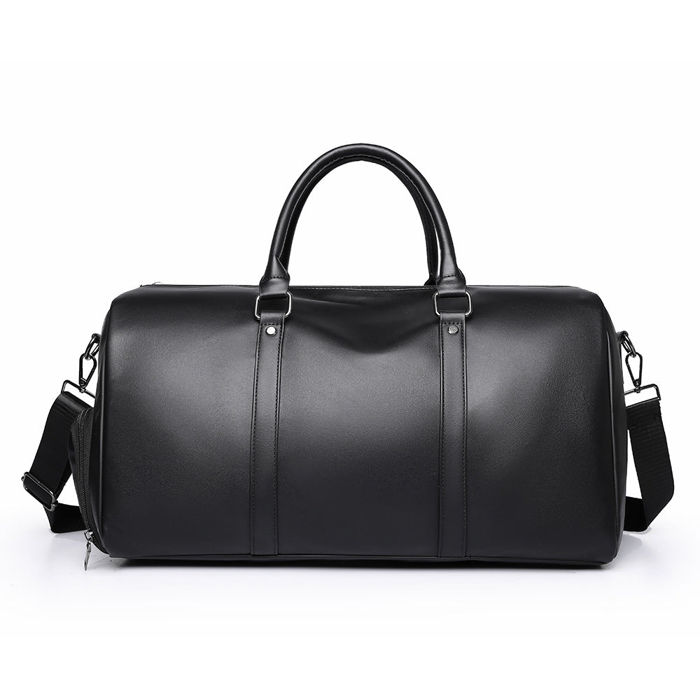 Premium Leather Travel Duffel Bag Bowlift