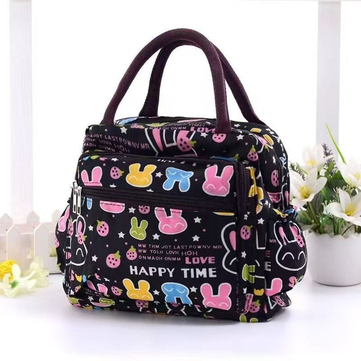 Cute Cat Print Handbag Bowlift