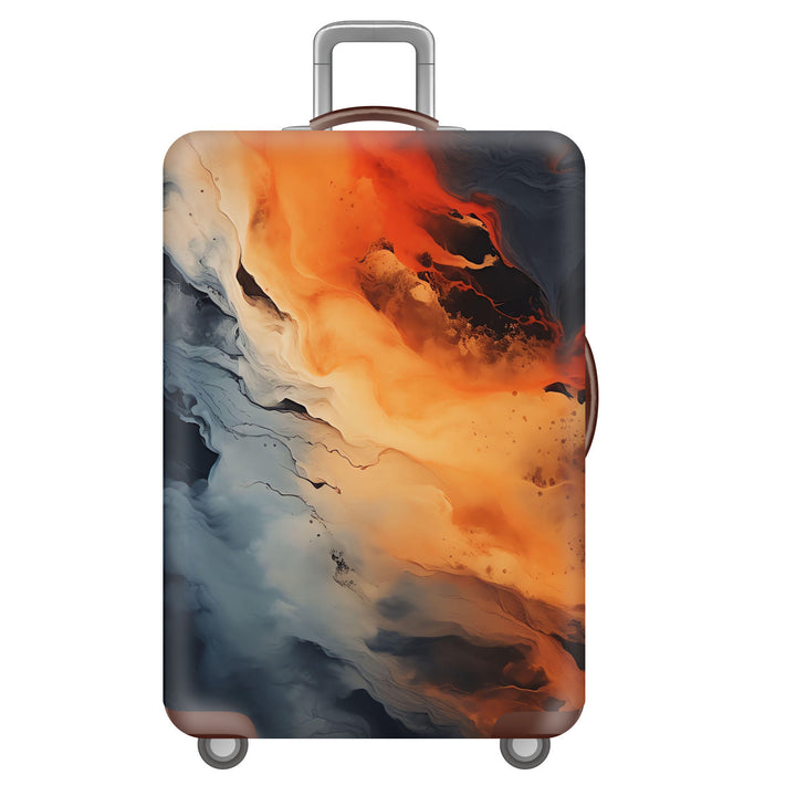 Unisex nan robust hard-shell suitcase with artistic face portrait print and 360° wheels Bowlift