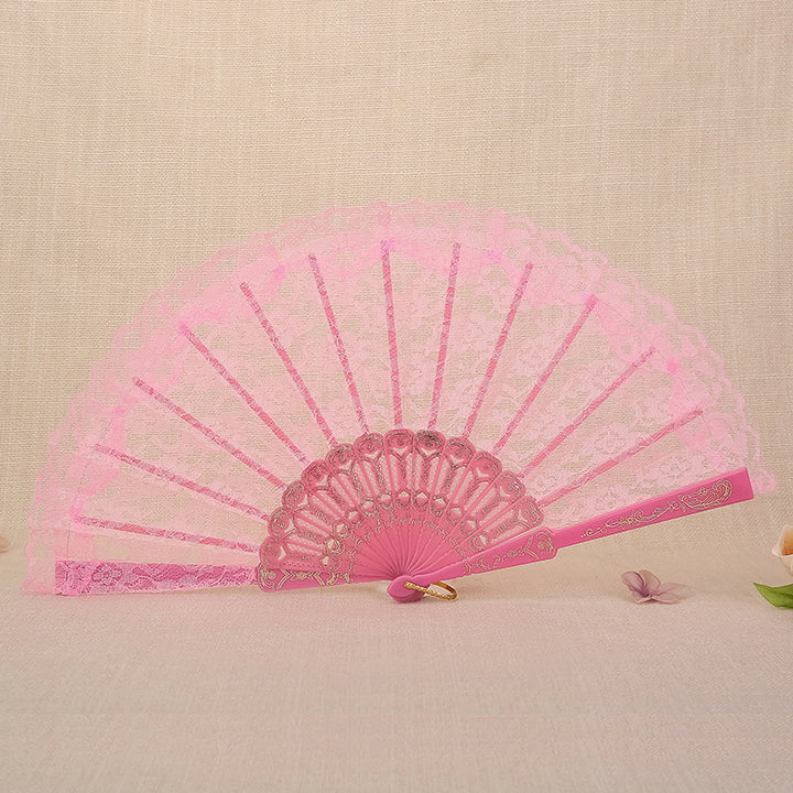 Ladies lace hand fan Bowlift