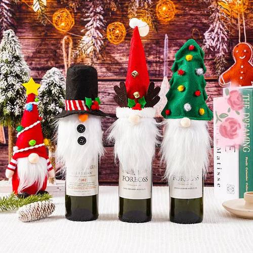Decorative wine bottle cover Bowlift