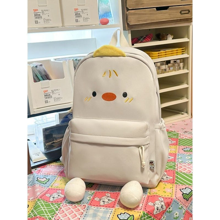 Creative Designed Backpack with Plush Applications Bowlift