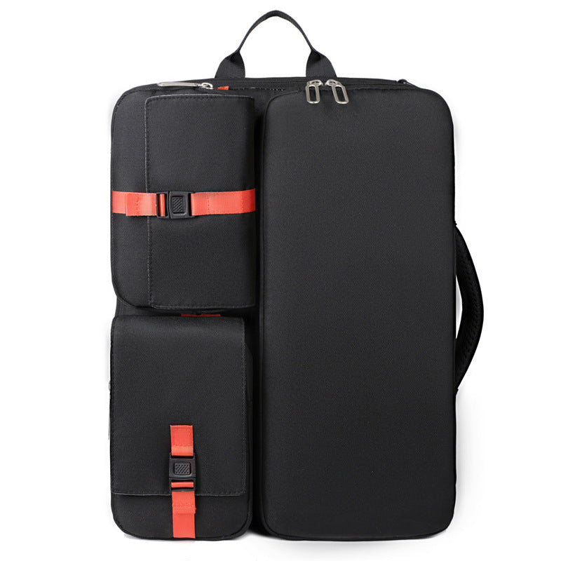 Modular Travel Backpack with Detachable Pouches Bowlift