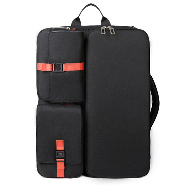 Modular Travel Backpack with Detachable Pouches Bowlift