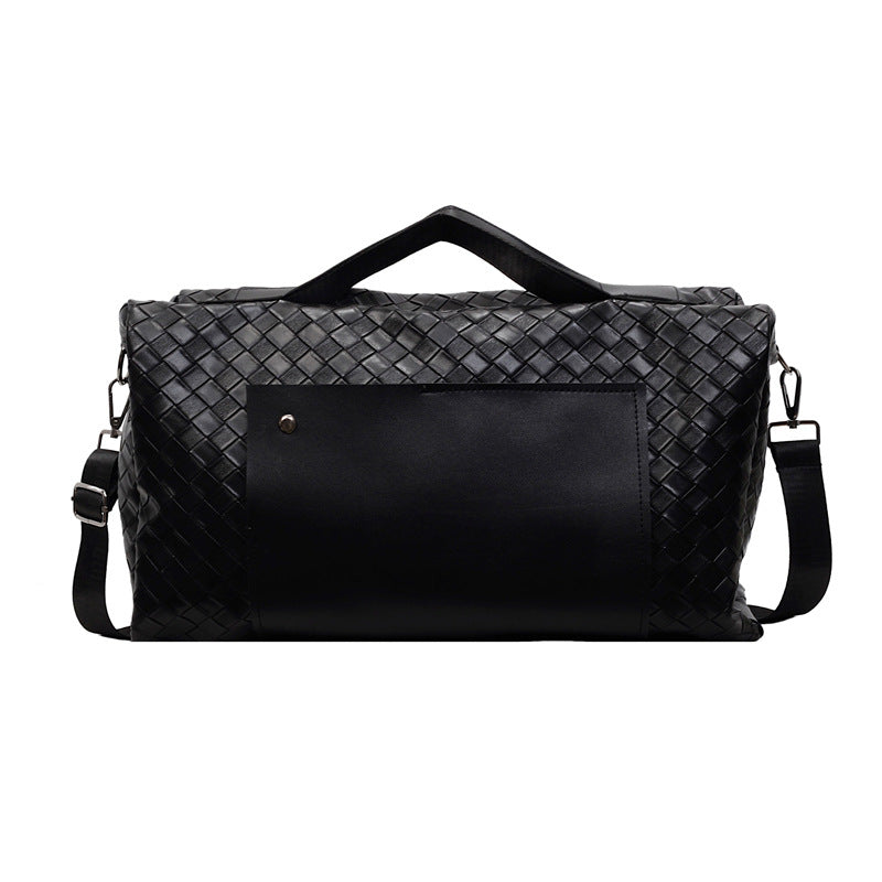 Woven Travel Duffel Bag